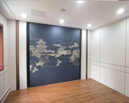Kelebihan panel dinding bersepadu gentian kayu buluh kristal karbon Kelebihan panel dinding bersepadu gentian kayu buluh kristal karbon