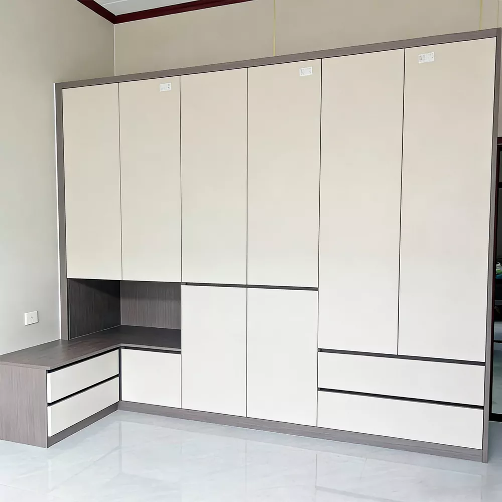 Almari Pakaian Papan Lapis