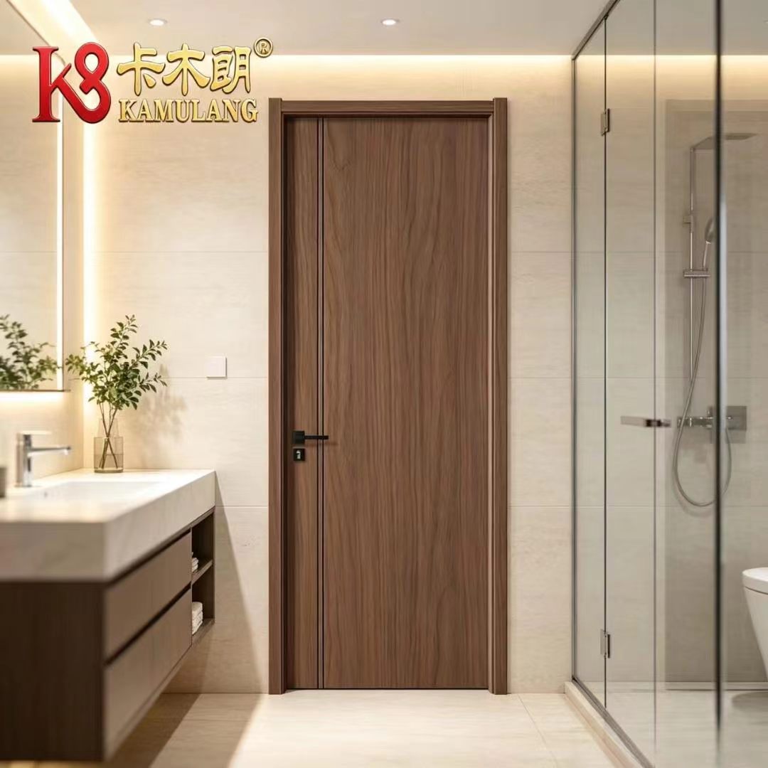 Pintu kayu padu